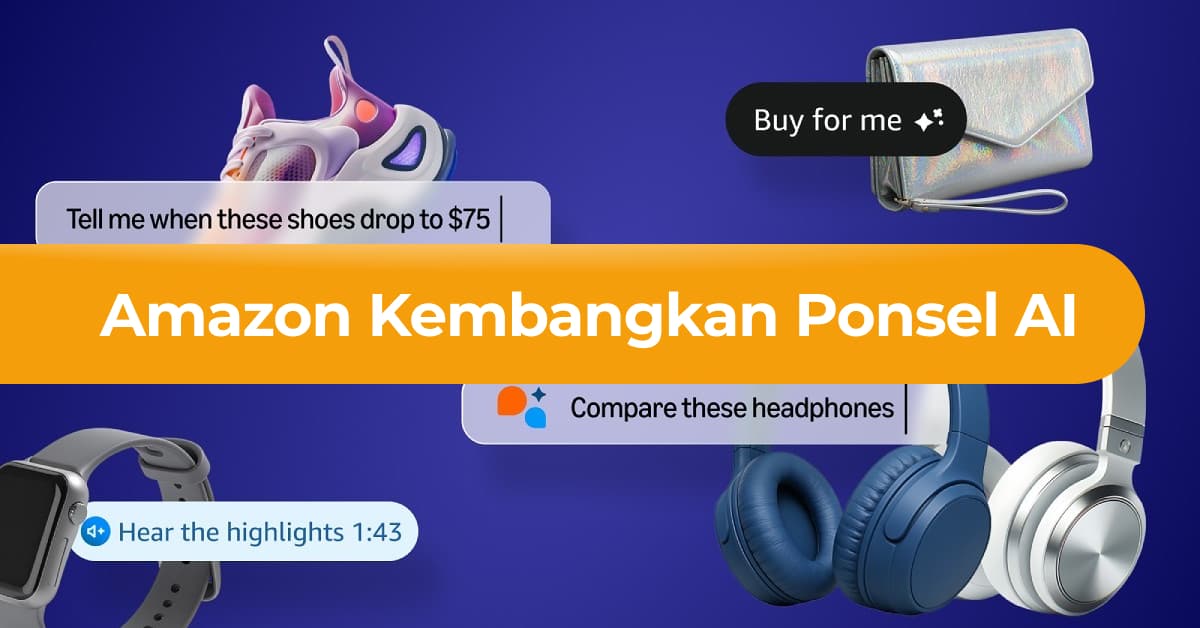 Amazon Kembangkan Ponsel AI 'Transformer' untuk Lawan Kecanduan