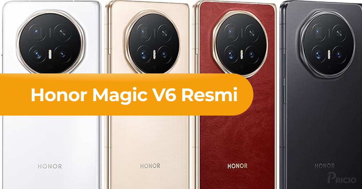 Honor Magic V6 Resmi: IP69, Snapdragon 8 Elite Gen 5, Baterai 6.660mAh