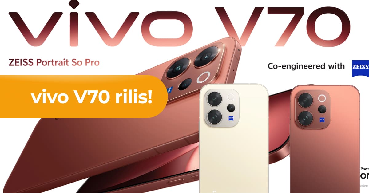 vivo V70 Series Rilis di Indonesia: Kamera Dual Portrait & Kolaborasi POP MART