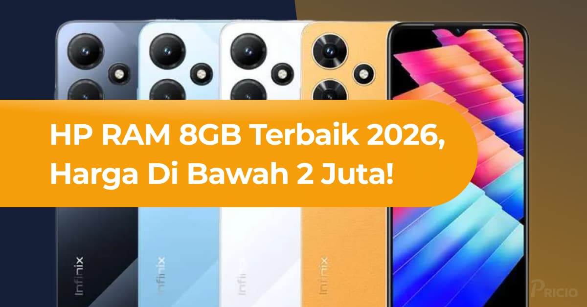 HP RAM 8GB Terbaik 2026, Harga di Bawah 2 Juta!